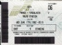 Biljetter-Ticket Biljett France-Yugoslavia 1992 Malmö canceled match